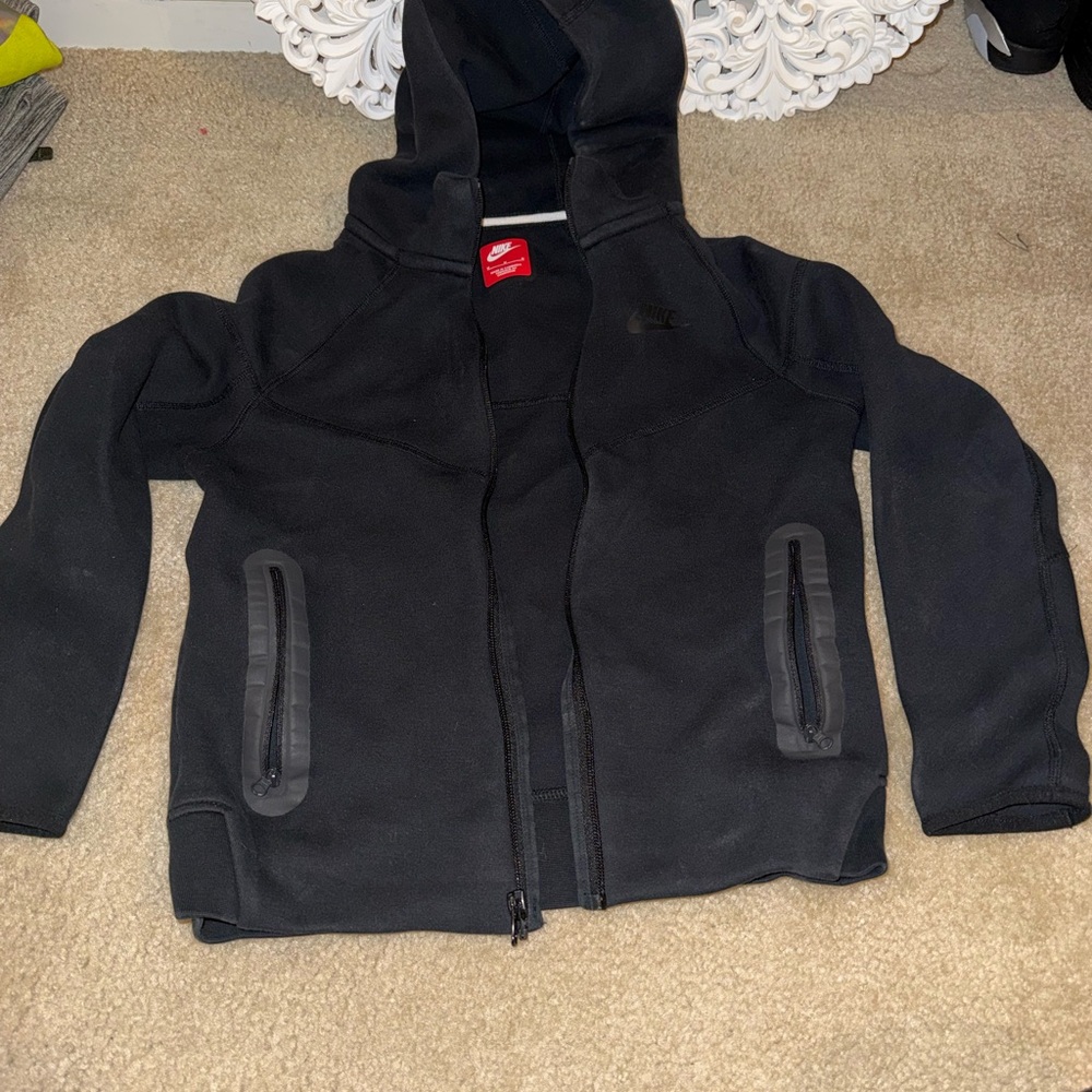 Nike Charcoal Full-Zip Hoodie